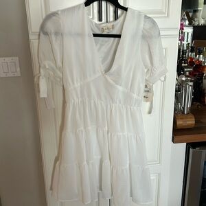 BNWT Altar'd State size M white dress